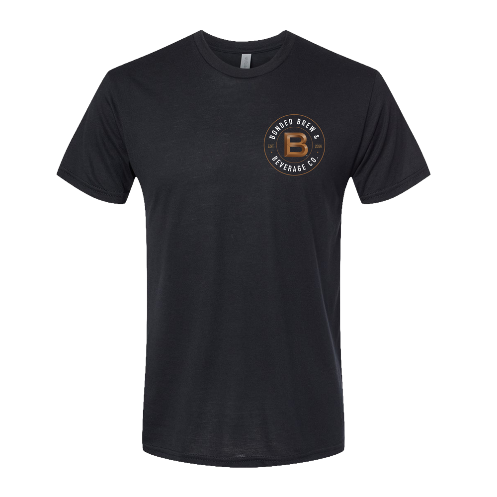 Bonded Brew Logo Left Chest Print Tee